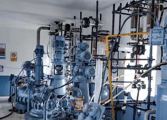 API equipment manufacturing plant with process equipment