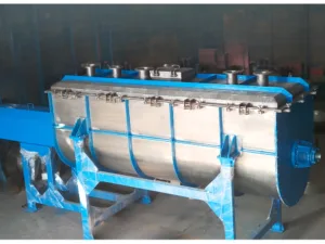 Industrial ribbon blender machine manufacturer