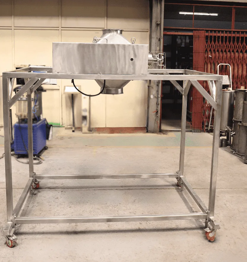 Stainless steel granulator machine