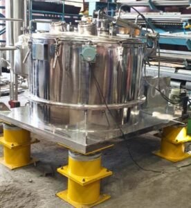 Industrial centrifuge machine used in pharma industry for efficient solid liquid separation