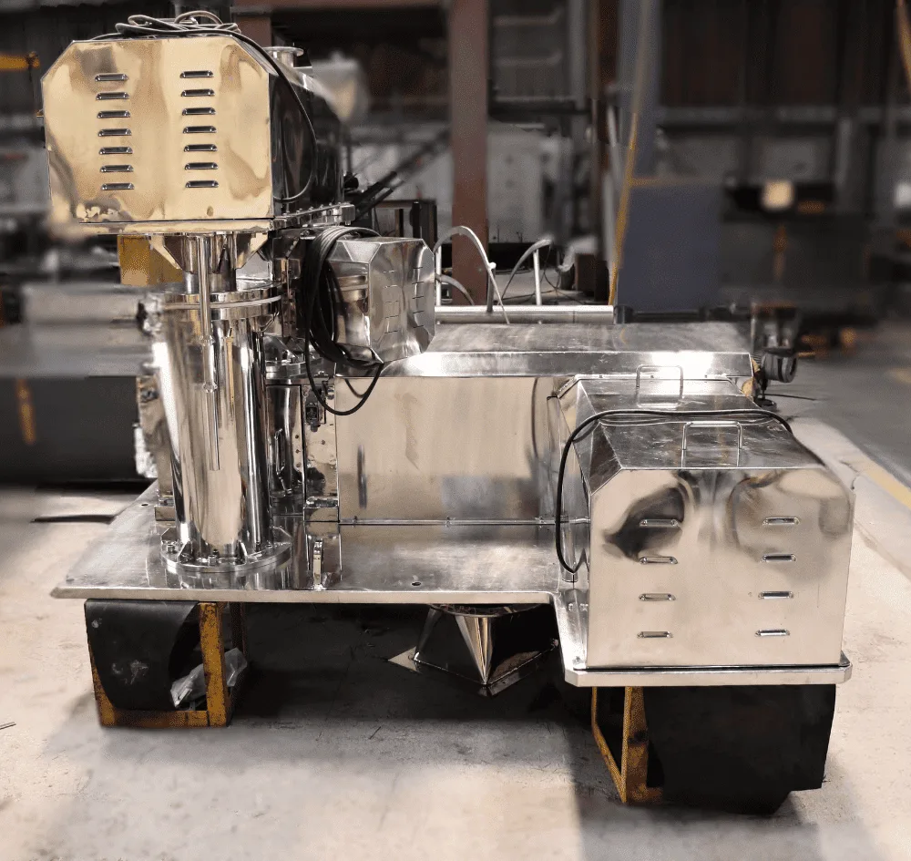 Compactor Machine for the pharmaceutical, chemical, and food industries