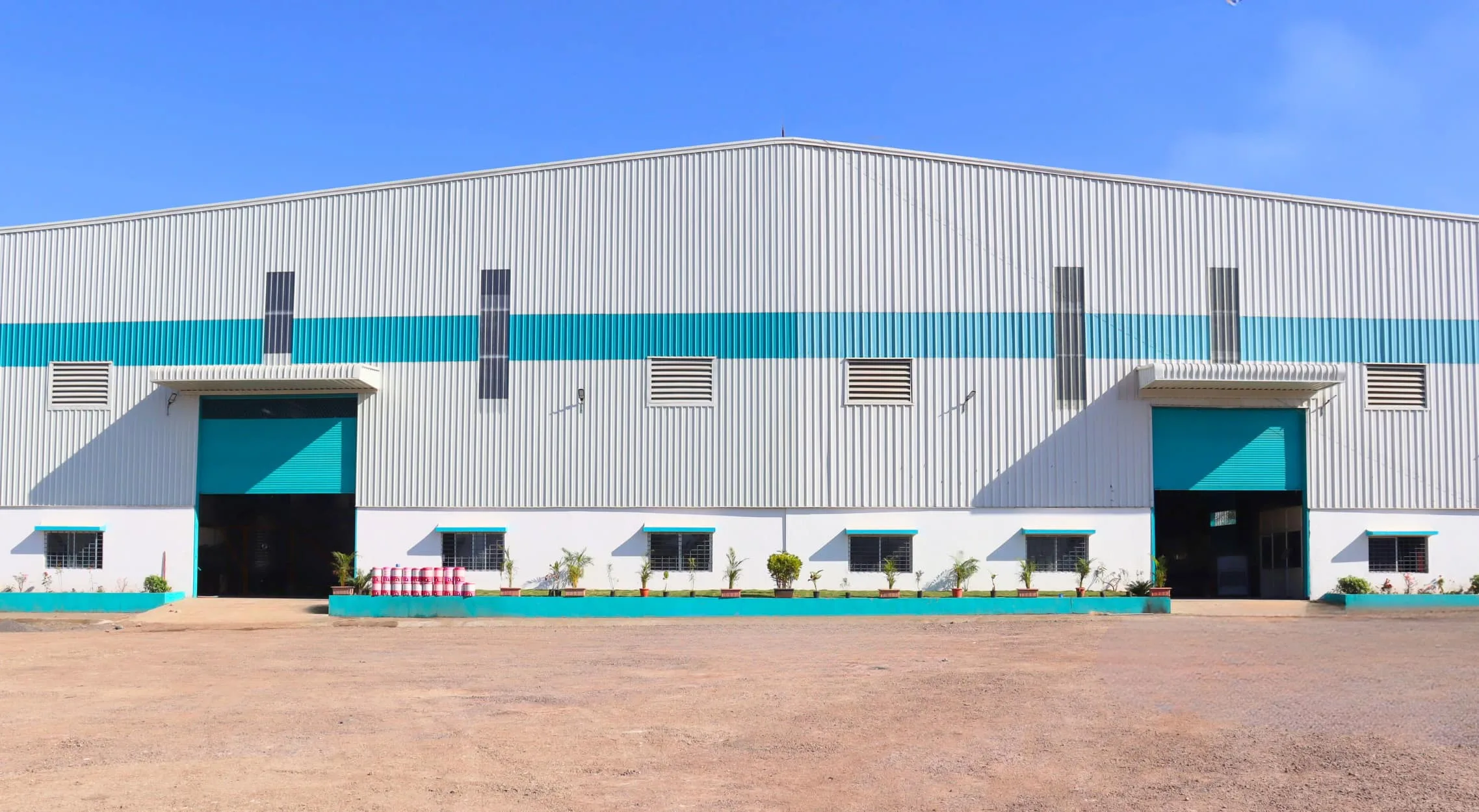 Unit - III Newasa Plant Workshop Front View
