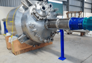 Stainless steel cryogenic reactor from Padmatech, ideal for chemical, pharma, and biotech industries